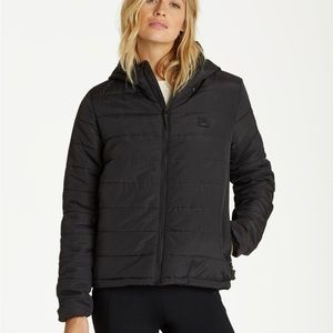 Billabong Women's Transport Hooded Puffer Coat